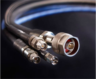 RF-coaxkabel en RF-connector